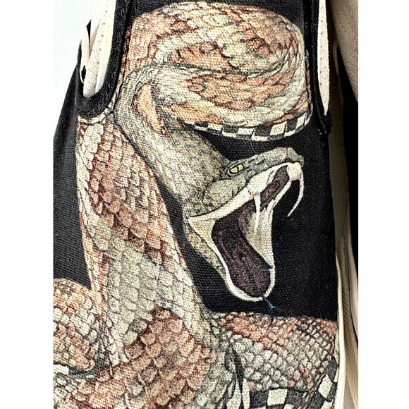 New VANS Desert RATTLESNAKE Slip on Shoes-Rare-Skateboard Men 8 / Women 9.5 - Picture 2 of 9